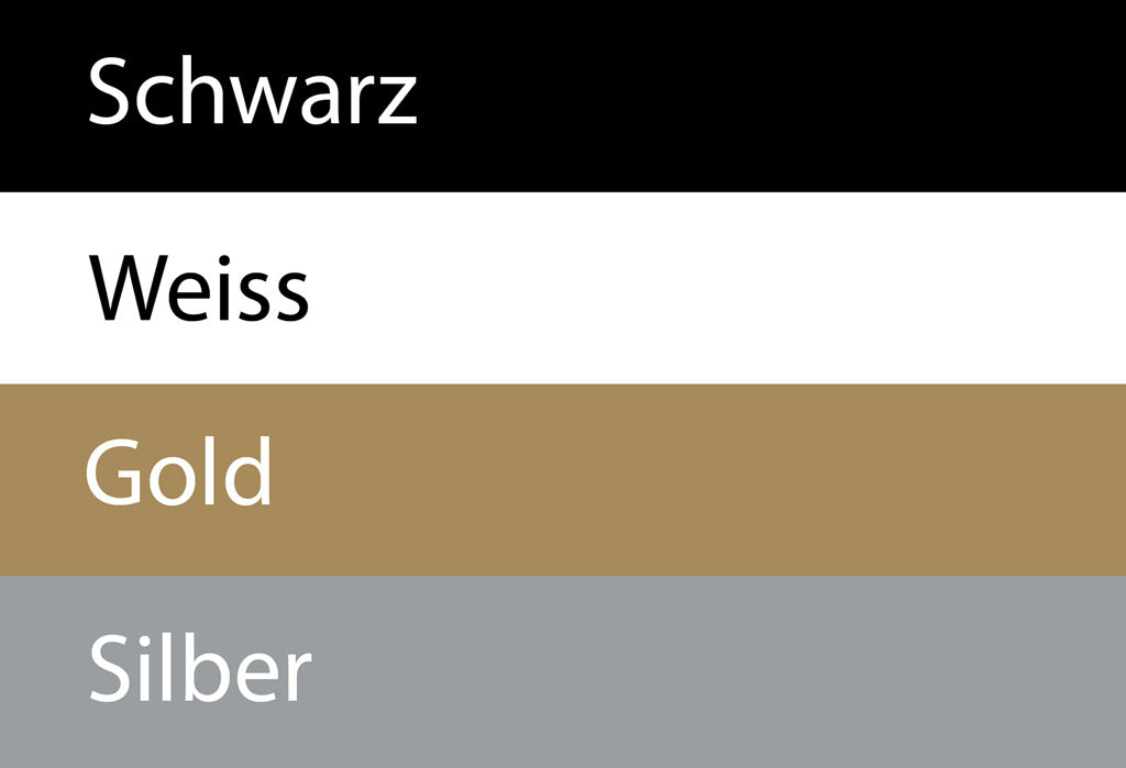 Aufkleber-Set für eine Gießkanne "zur Hochzeit"
