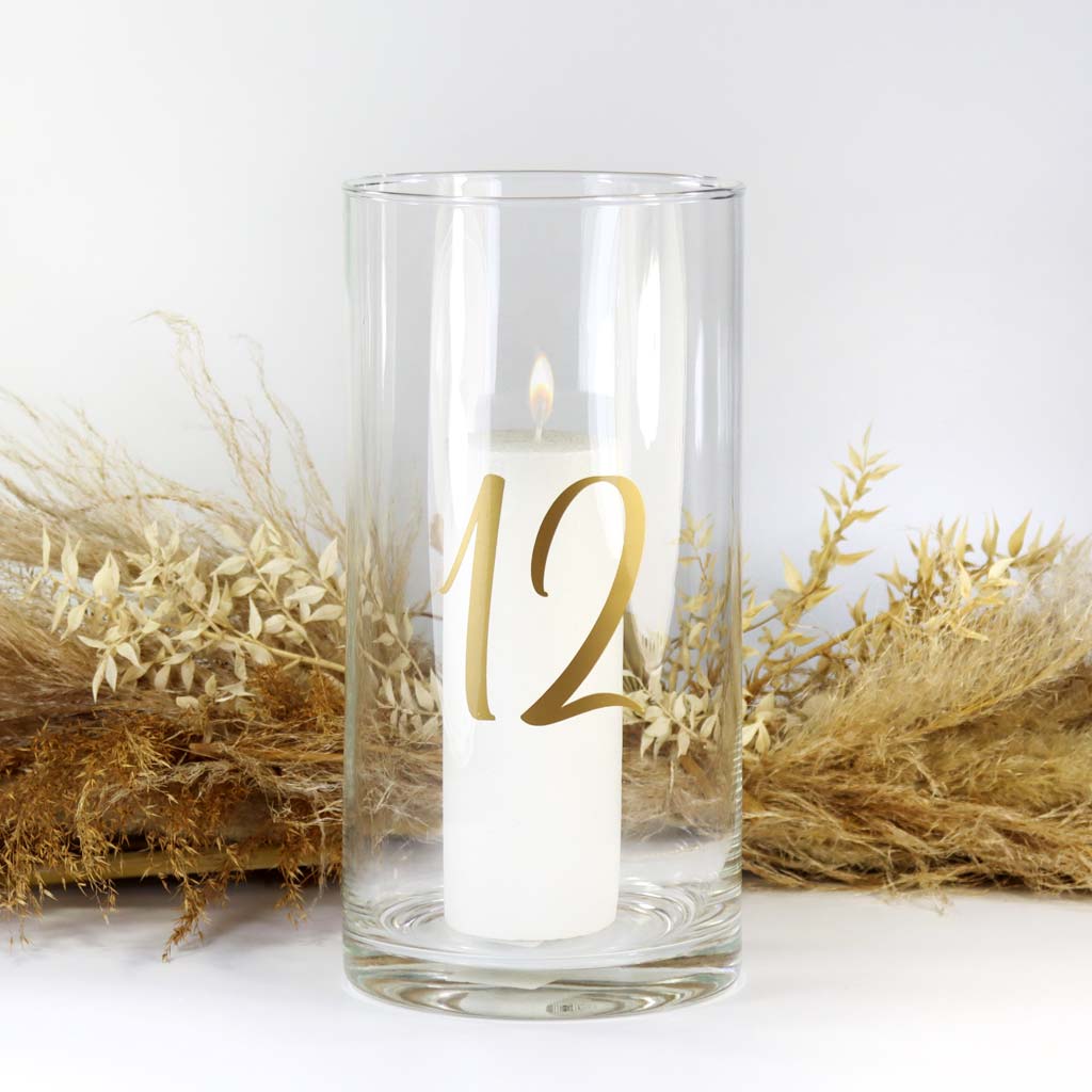 Rental items table numbers - lantern