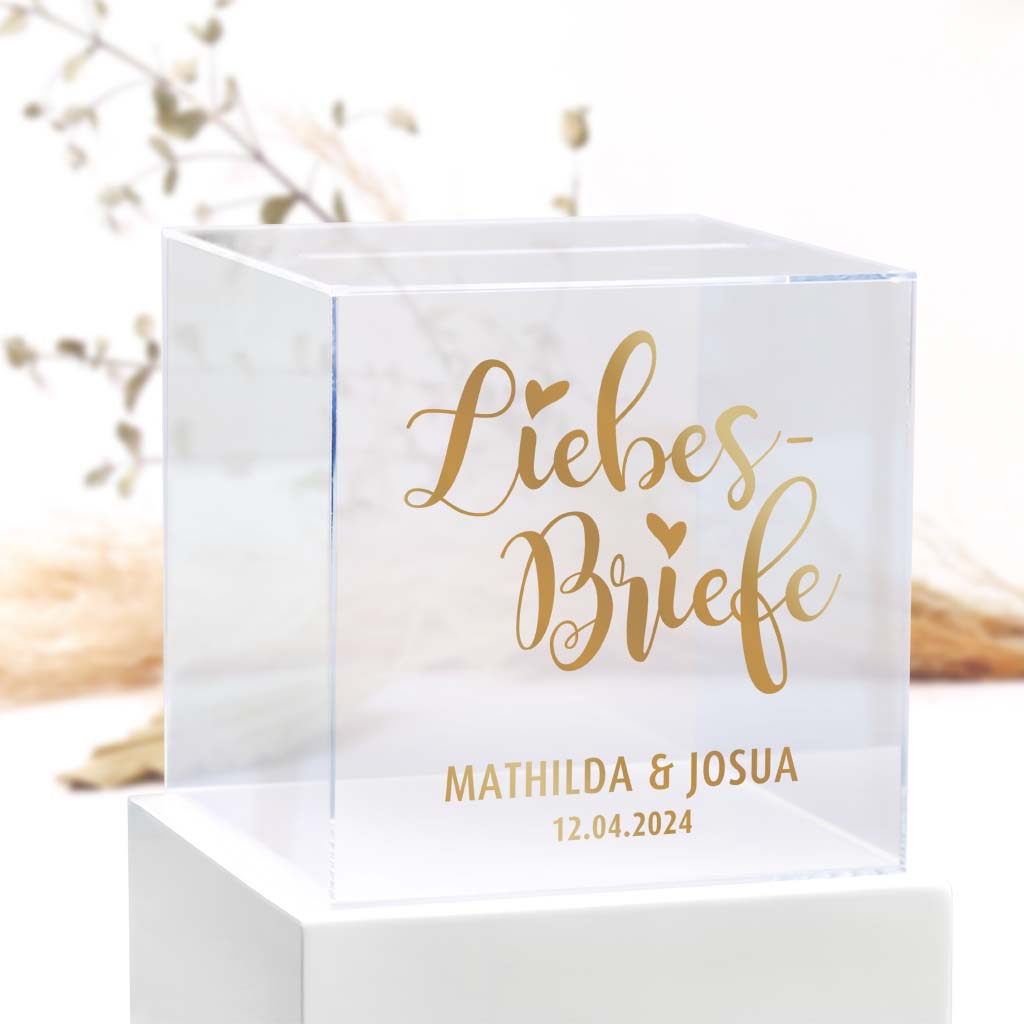 Aufkleber "Hochzeitspost" - Mathilda