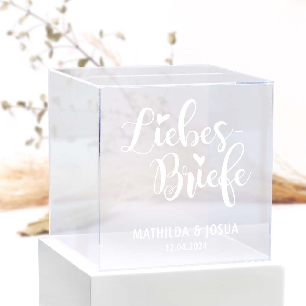 Aufkleber "Hochzeitspost" - Mathilda