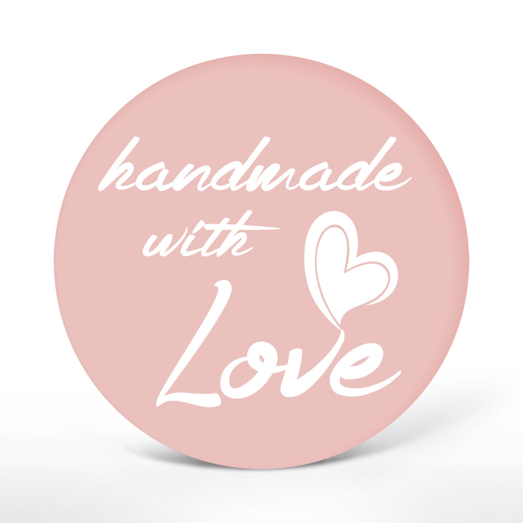 Deko-Sticker "handmade with Love" (24 St.)
