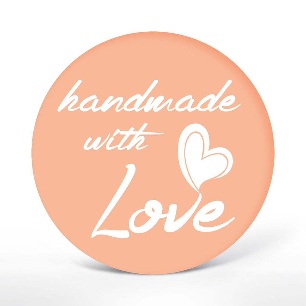 Deko-Sticker "handmade with Love" (24 St.)