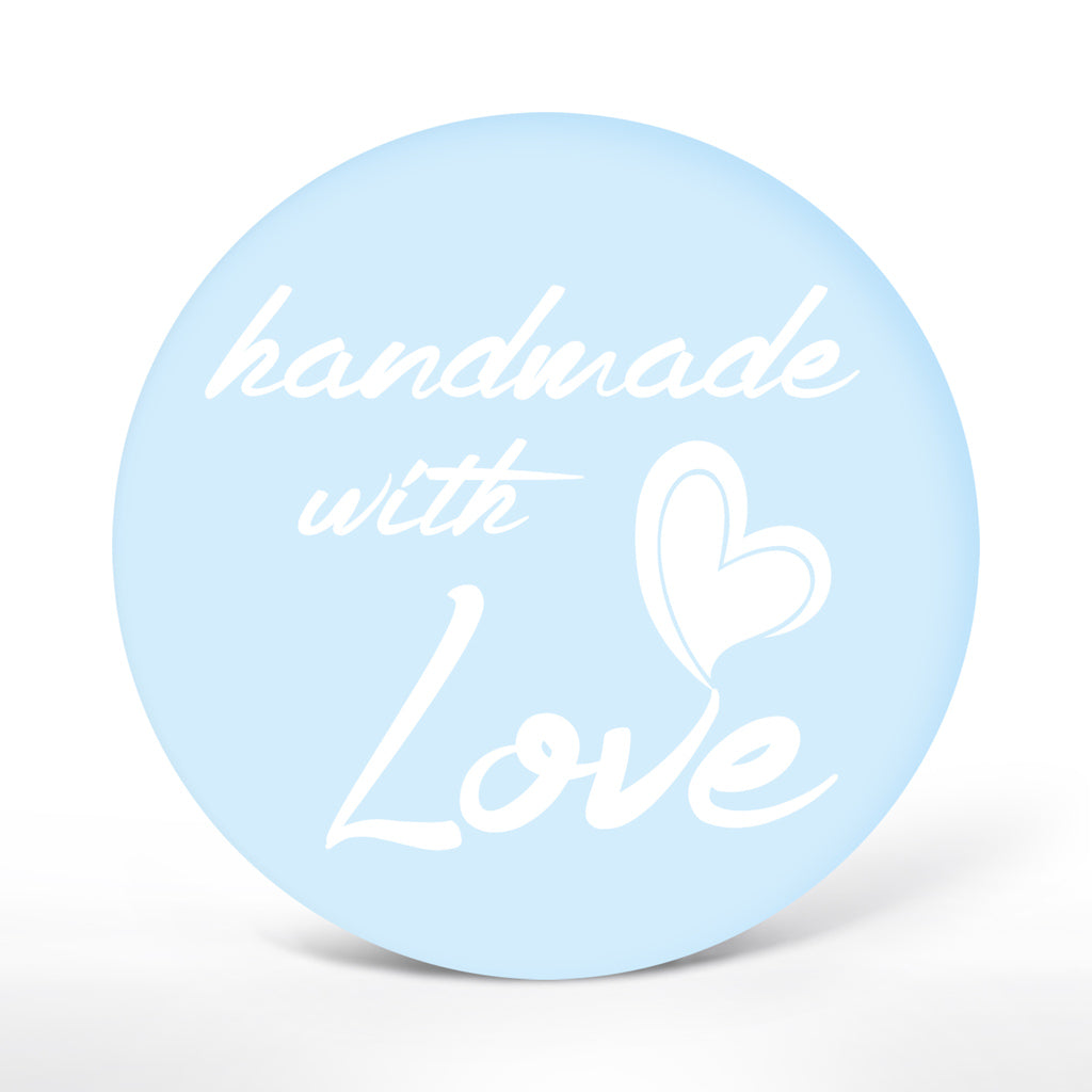 Deko-Sticker "handmade with Love" (24 St.)
