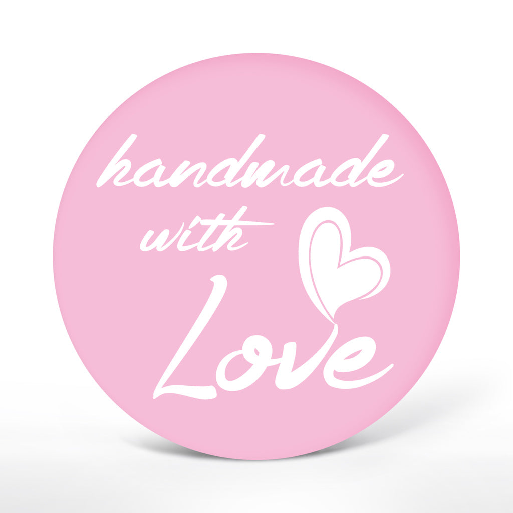 Deko-Sticker "handmade with Love" (24 St.)