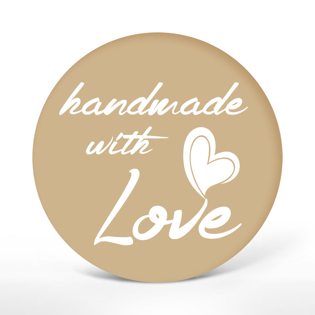 Deko-Sticker "handmade with Love" (24 St.)