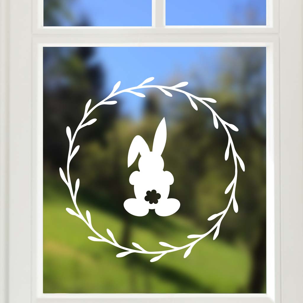 Aufkleber "Frohe Ostern" - Puschel