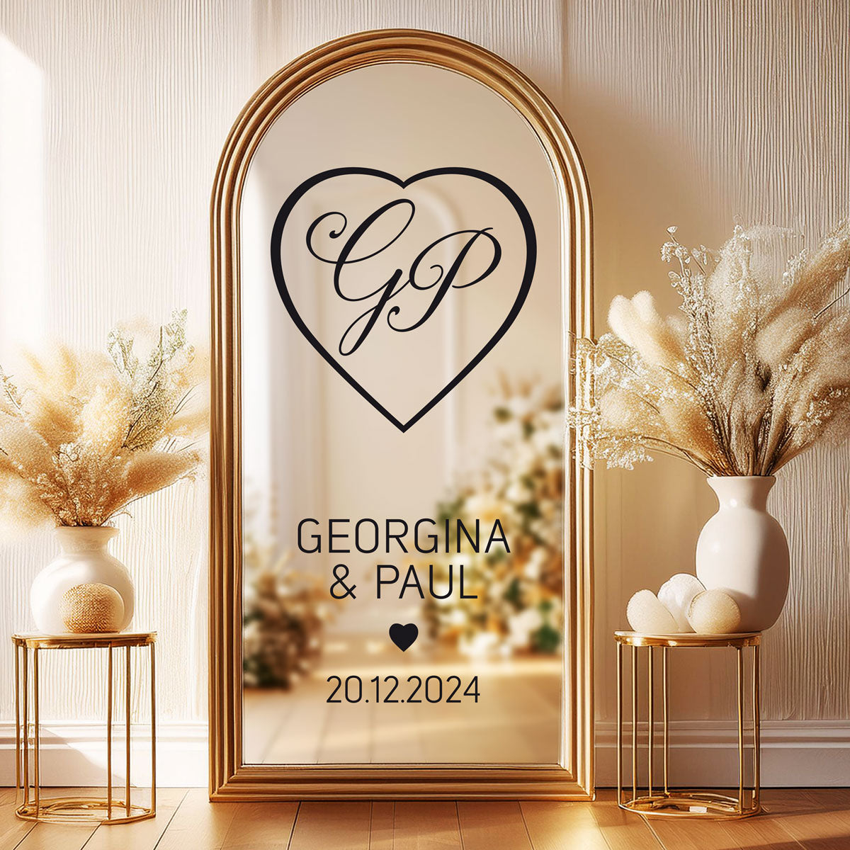 Spiegelaufkleber "Georgina"