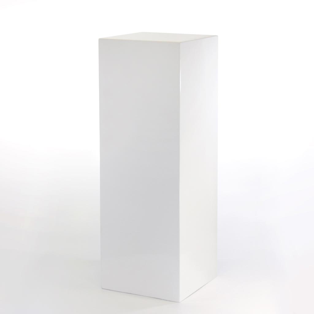 Rental item decorative column white