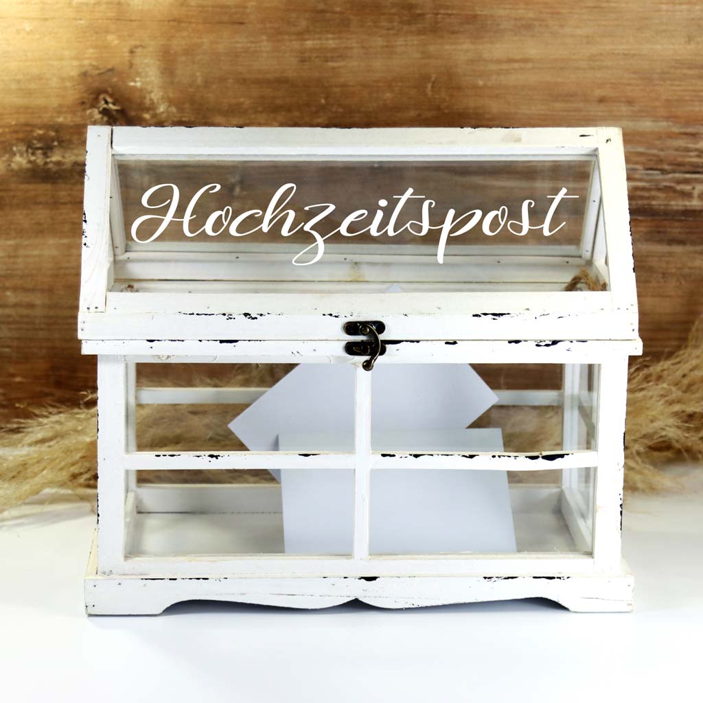 Mietartikel Kartenbox - Vintage