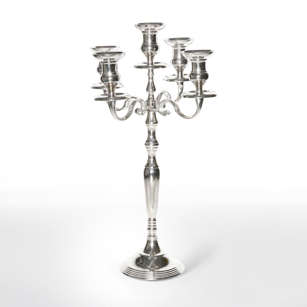 Mietartikel Kerzenständer - Silber (60cm)