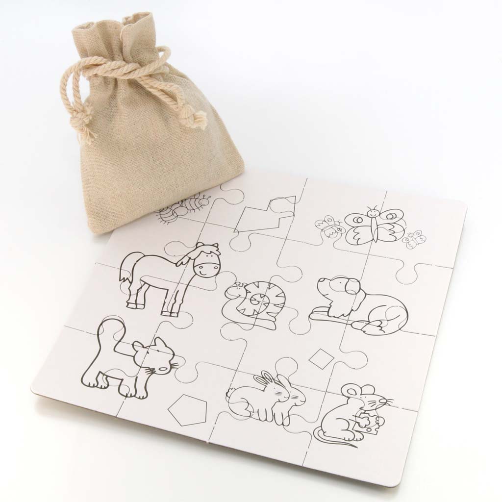 Ausmalpuzzle