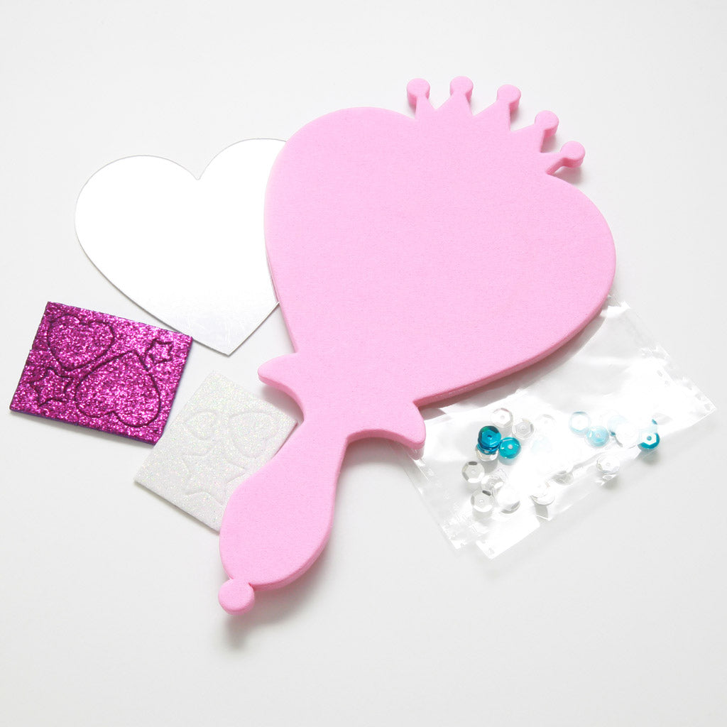 Spiegel-Bastel-Set - Rosa