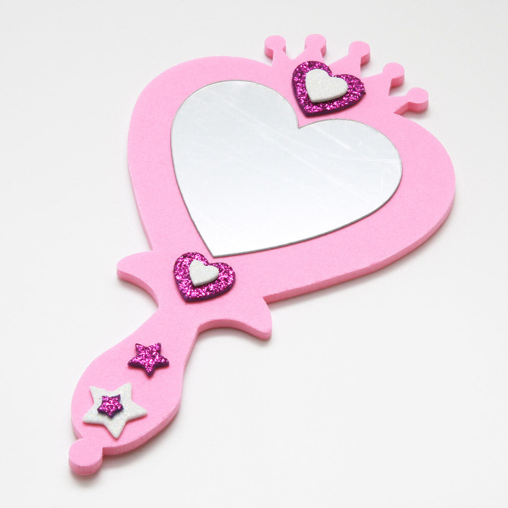 Spiegel-Bastel-Set - Rosa