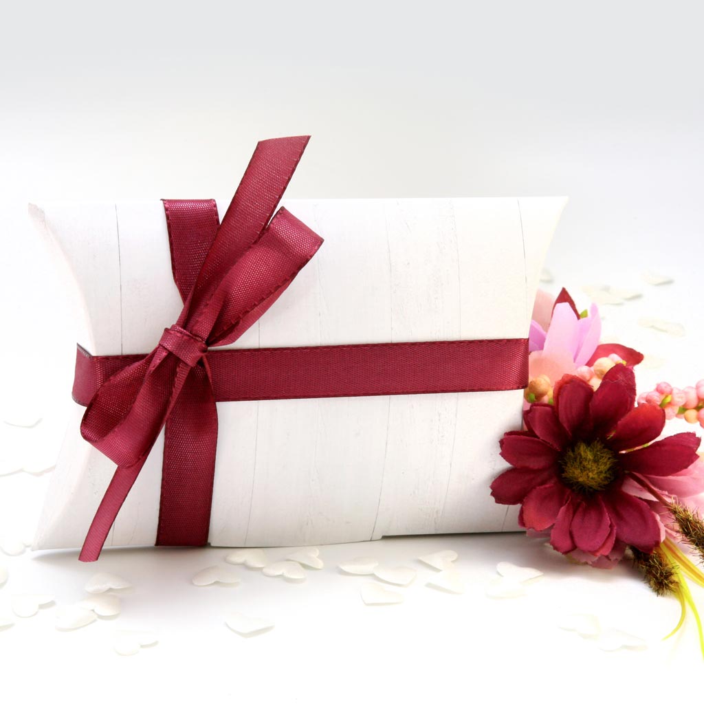 Cushion box "wooden look"