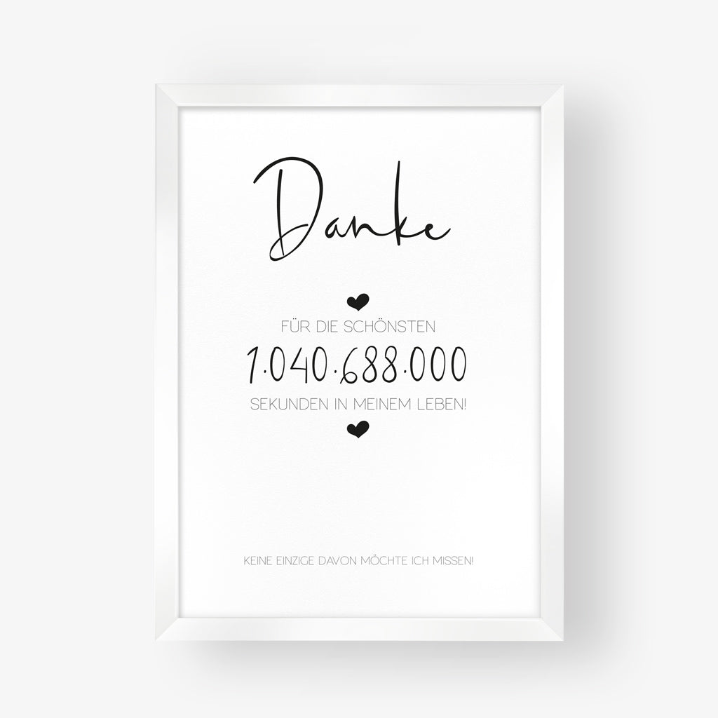 Poster "DANKE"
