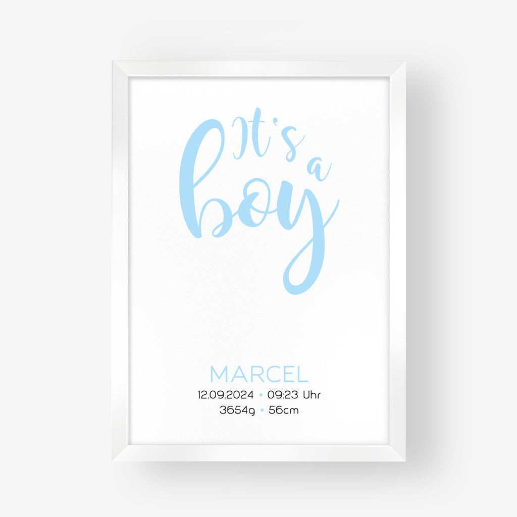 Poster "It´s a boy"