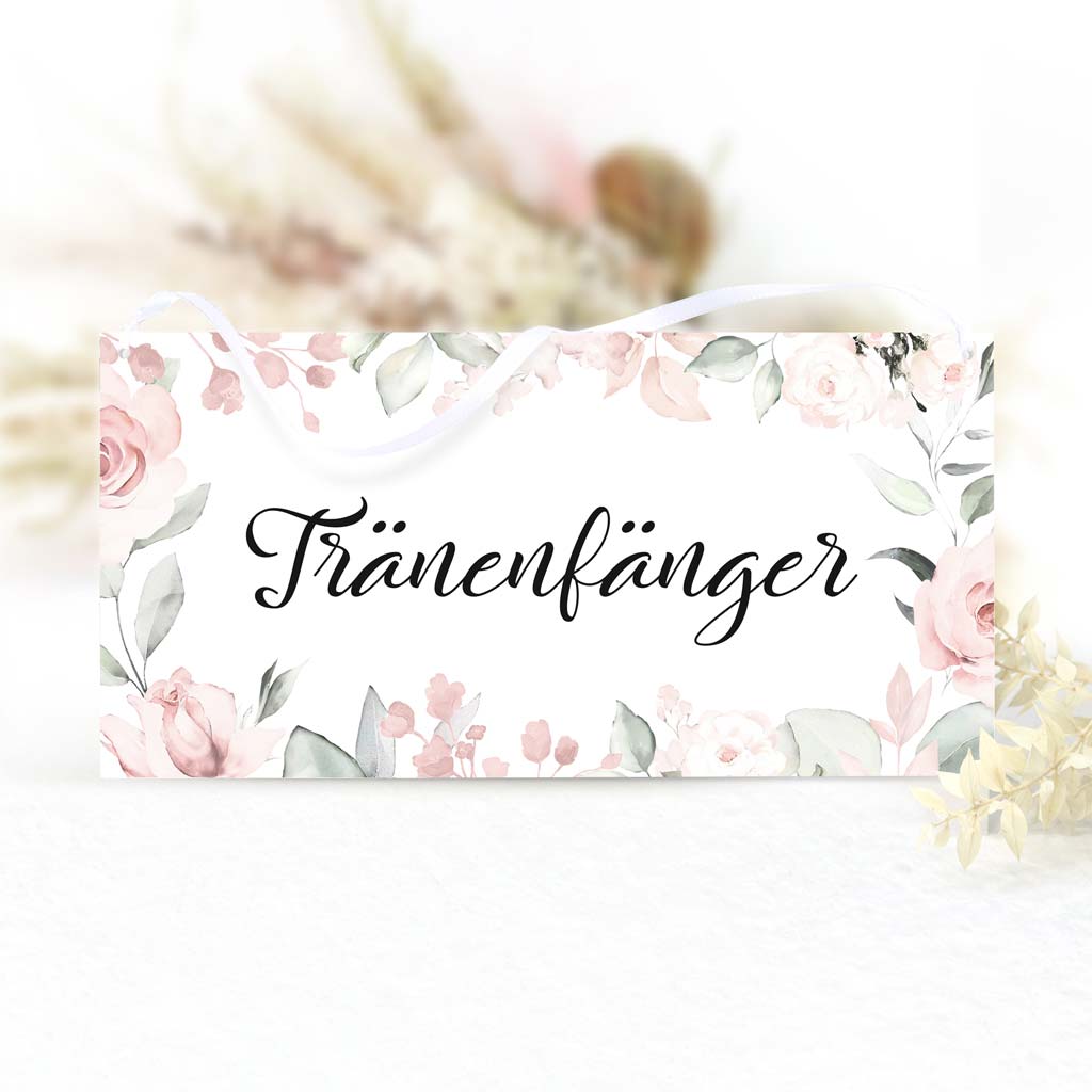 Schild "Tränenfänger" - Rachel