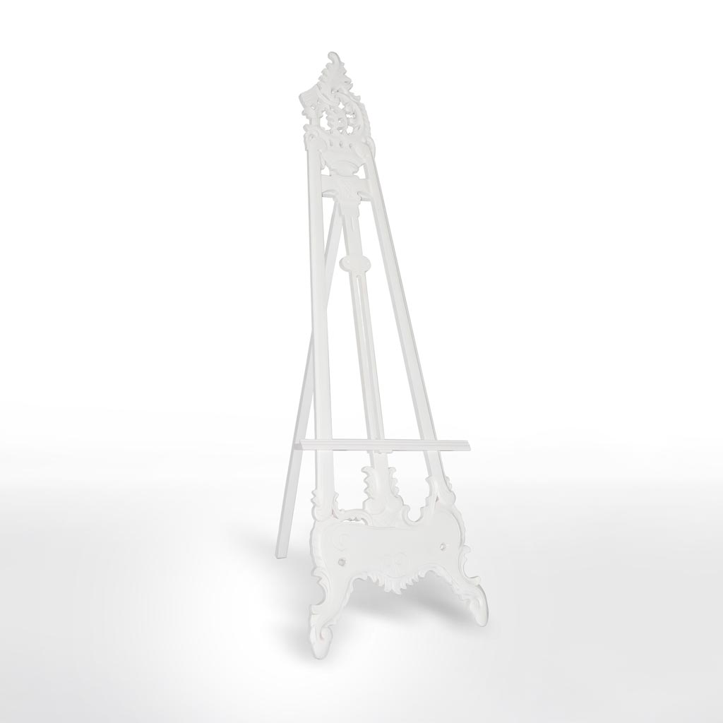 Rental item Nostalgia easel - White