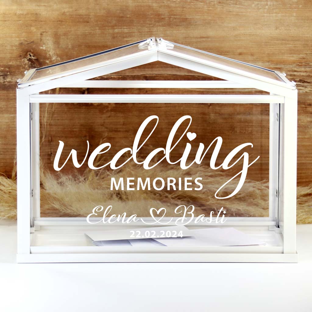 Aufkleber "Wedding Memories" - Elena