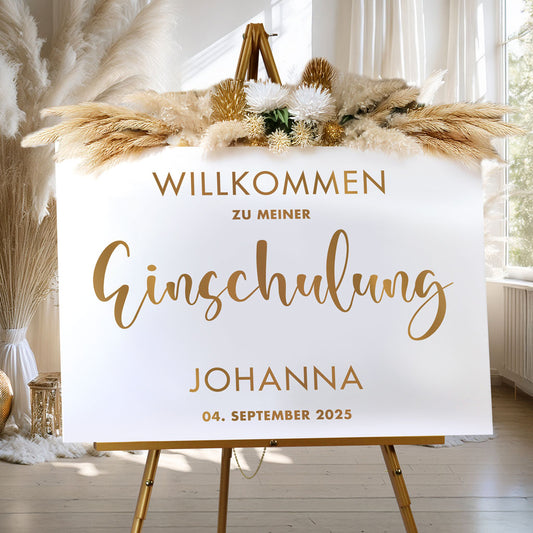 Aufkleber "Schulanfang" - Johanna