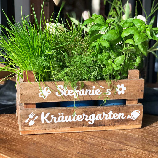 Aufkleber-Set "Kräutergarten"