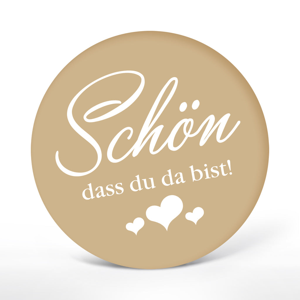 Deko-Sticker "Schön, dass du da bist" (24 St.)