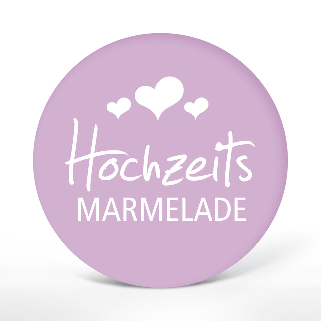 Deko-Sticker "Hochzeitsmarmelade" (24 St.)