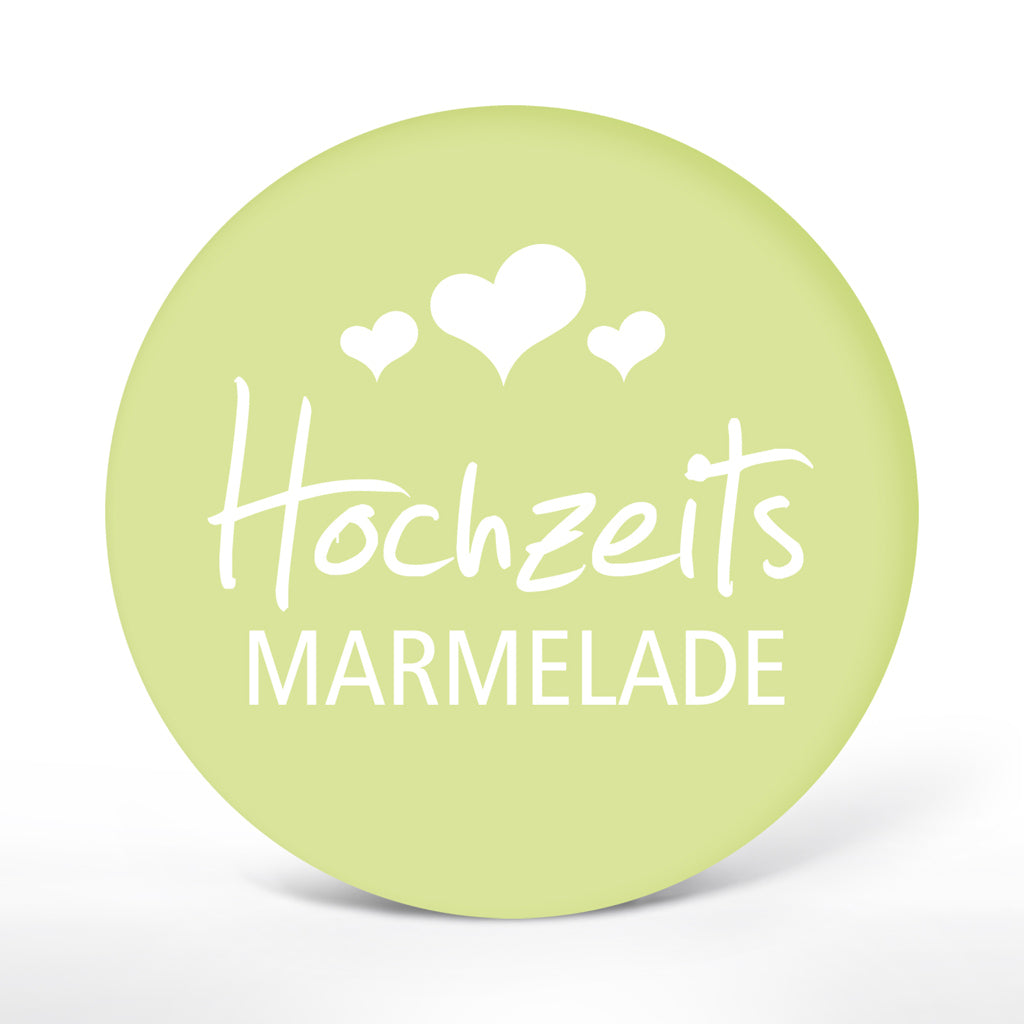 Deko-Sticker "Hochzeitsmarmelade" (24 St.)