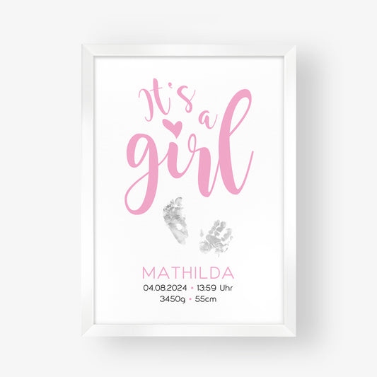 Poster "It´s a girl"