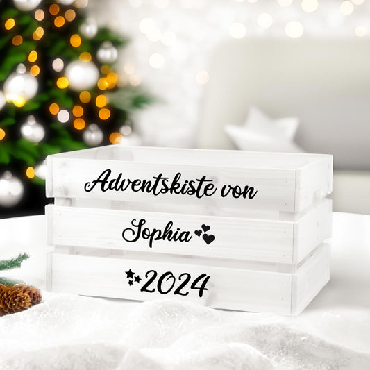 Aufkleber "Adventskiste - Sophia"